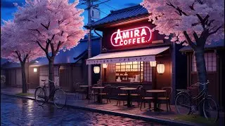 Lofi Aesthetic Chill 🎧 Vintage Coffee Shop Rain with 80s & 90s Nostalgic Vibes 12