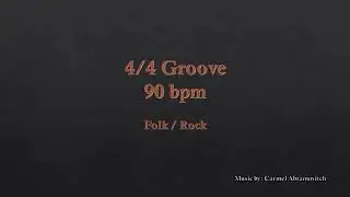 4/4 90bpm Folk\Rock Minus One (no drums)