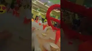 dinner table wedding Hyderabadi #dumbiryani#chicken##smoke#hyderabadi# #wedding #love #ytshorts