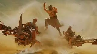Book of Boba Fett train Scene but Barracuda is playing