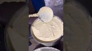 massive bulk ancient makhkhan malai processing in traditional way-24 hrs recipe#food#vlog#trending