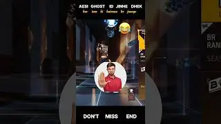 GHOST ID iN || FREE FIRE 😱