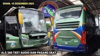 ALS 360 Audio Test and Seat Installation || BATIK AIR READY TO BE PAINTED WITH LIVERY || LATEST U...