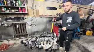 Привезли под заказ двигатель Ls1 5.7 corvette c5 готовимся к свапу.