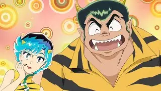 Onsen-sensei visits the students. The last: Lum's family!  ^_^  