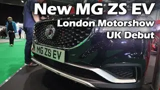 New 2019 all-electric MG ZS EV at the London Motorshow - First Impressions