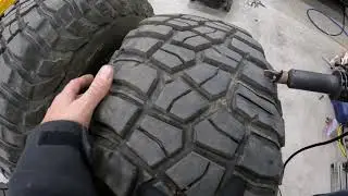 BFG KM3 tire grooving