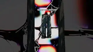 Abstract Acid Wash Vintage Denim Jeans | CLOUT COLLECTION &trade;️