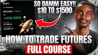 How To EASILY Turn $10 to $1,500 on BYBIT  Trading Futures as a  Beginner. EP2