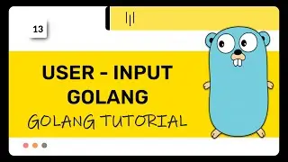 Golang :  User Input | golang tutorial | Lecture 13
