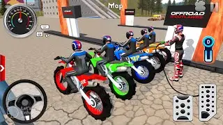 Off road Outlaws Online Multiplayer Extreme Dirt Bike Racing Motocross Stunt Android 3D Gameplay
