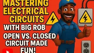 Mastering Electrical Circuits: Open vs. Closed Circuit Explained by Big Rob | Fun and Educational&rdquo;