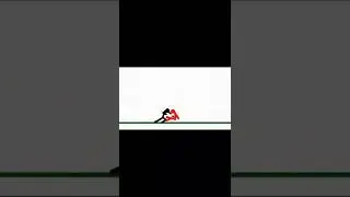 aggressive fight between stickman