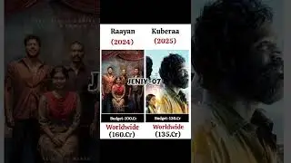 😘✨🎀💓Raayan And Kuberaa Movie Box Office Collection Worldwide #Kuberaa #Raayan #boxofficeblockbusters