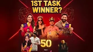 The 50 Reality Show first task winner ! The 50 First Episode task Winner and first Elimination ! 