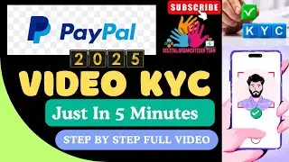 How to complete paypal Kyc verification process || paypal video kyc | #youtube  #paypal #how