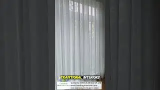 Voile Wave Header Curtains | Create a Serene & Elegant Home in Watford, London & Hertfordshire