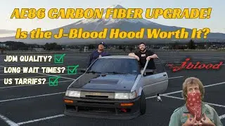 AE86 Chronicles: J-Blood Carbon Fiber!!!