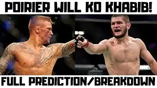 Khabib Nurmagomedov vs Dustin Poirier Full Fight Prediction and Breakdown - UFC 242 Abu Dhabi