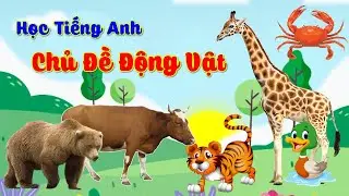 SONG NGỮ ANH VIỆT CHỦ ĐỀ ĐỘNG VẬT | CON VẬT SONG NGỮ  | SỨA TV