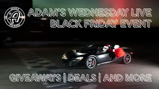 LIVE | BLACK FRIDAY GIVEAWAYS, DEALS, AND MORE | Adam's Weekly LIVE Video