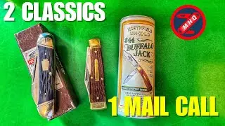Munich Ride & Knife Mail Call | Schatt & Morgan Canoe (1997) + GEC #44 Buffalo Jack Unboxing | 2025 