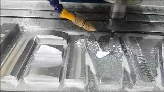 Milling EMAR on C45 Steel Plate