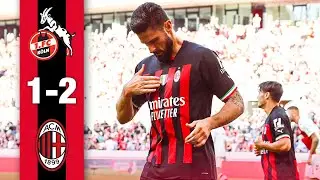 Giroud with a brace ⚽⚽ | 1. FC K&ouml;ln 1-2 AC Milan | Highlights Telekom Cup