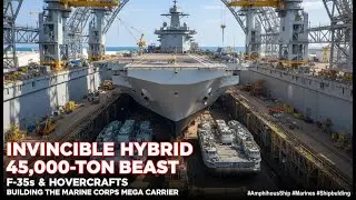 The Invincible Hybrid Building a 45,000 Ton Amphibious Assault Ship Marine Corps Mega Carrier