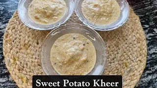 Sweet Potato Kheer (Misti Aloor Payesh with Jaggery) #kheer #payesh #sweetpotato #ytstudio #food