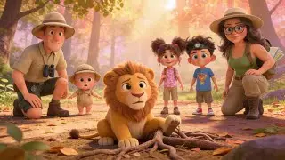 Helping Hands in the Forest 🌳🦁 | Kindness Song for Kids | Animal Rescue | RainbowKidz TV