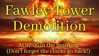 Fawley Generator Hall Demolition