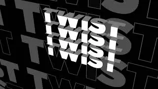 Twist Motion Graphics | Dynamic Text Animation | After Effects & DaVinci Resolve
