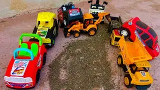 JCB 4X4 Track Power work || Tractor offroading || Tractor Track Fight ||