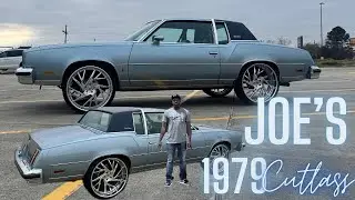 Super Clean 1979 Cutlass Supreme On All Chrome 24'' Amani's Forged (Interview With Joe)