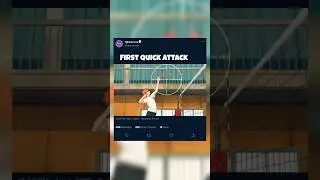 haikyuu season 1 episode 4 [Edit/Amv] first quick attack #haikyuu #shorts #safeandsound