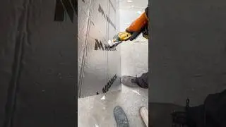 Cutting insulation sheets with a multitool #construction