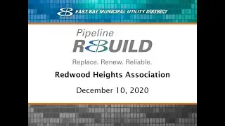 EBMUD Pipeline Rebuild in Redwood Heights