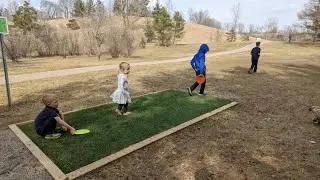 Disc golfing as a family - Disc golf in Brant County, Hamilton, Cambridge and more!