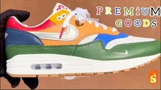 NIKE AIR MAX 1 PREMIUM GOODS FIRST L👀K SUPER LIMITED to 718 pairs only 😱🔥 MUST WATCH #nike #premium 