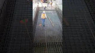 Rebar ramp parking #construction #work #shorts