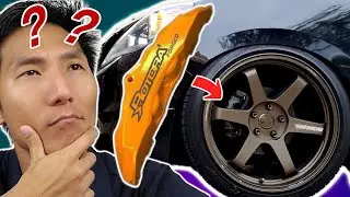 How to Check ROTORA Big Brake Caliper Clearance | 2010 Honda Odyssey
