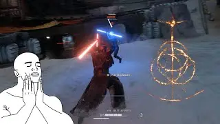 Elden Ring Music Makes Lightsaber Duels EPIC - Battlefront 2