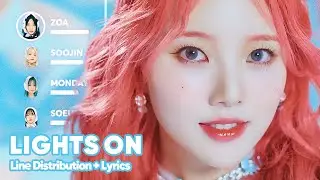 Weeekly - LIGHTS ON (Line Distribution + Lyrics Karaoke) PATREON REQUESTED
