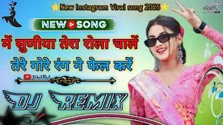 Me sunyo Tera Rola chale || Dj Remix 3D video || New Rajasthani Instagram Trending Song #music #song