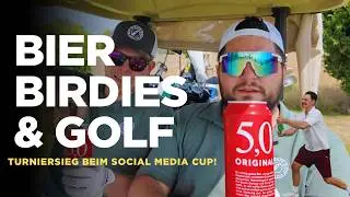 BIER, BIRDIES & GOLF - Der Turniersieg beim Social Media Cup