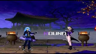 KOF MUGEN Princess Kula Qs VS God Angelique