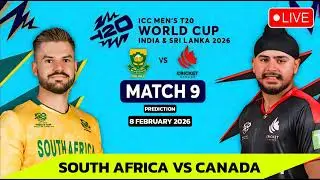 South Africa VS Canada | T20 World Cup Match Prediction