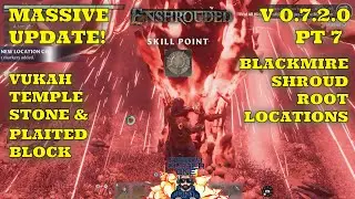 Enshrouded - Pt7 - New Building Blocks, Recipes & Shroud Roots - Update 2 - V 0.7.2.0 #enshrouded