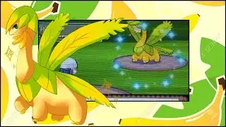 LIVE!! Shiny Tropius in Platinum's Great Marsh after 963 REs (Safari Week 2015)